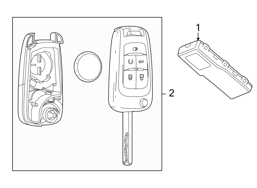 remote start buick encore 2020