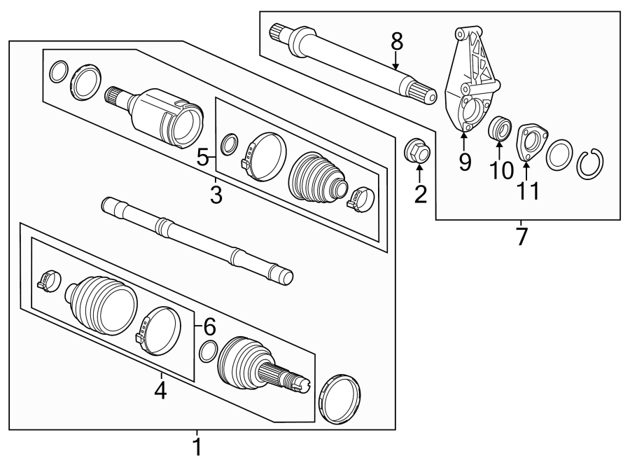 Buick Encore Boot. Kit. JOINT. CV. Inner. S. Encore; Left; Inner ...